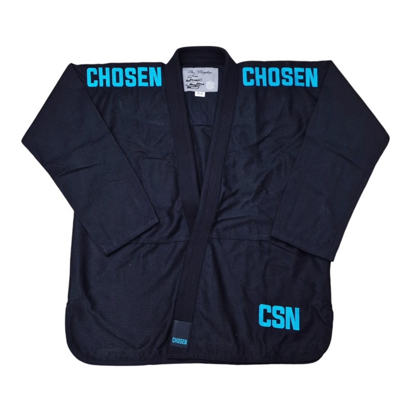 CHOSEN Flagship STOLI BJJ Gi - black/tiffany blue